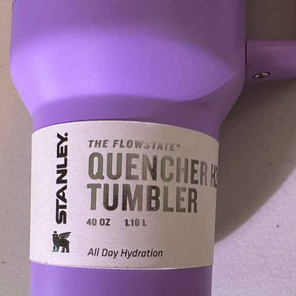 Stanley Purple Starry Tumbler with Handle - Picture 4 of 6